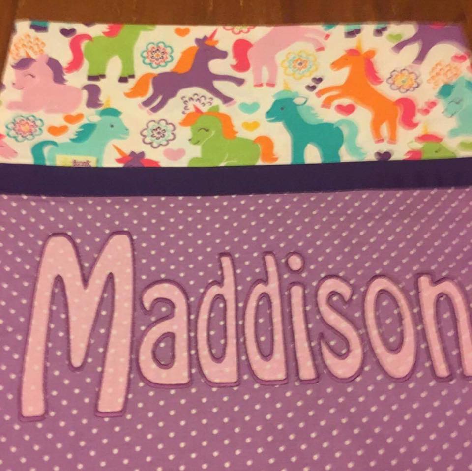 Maddison Handmade Personalised Cushion Cover