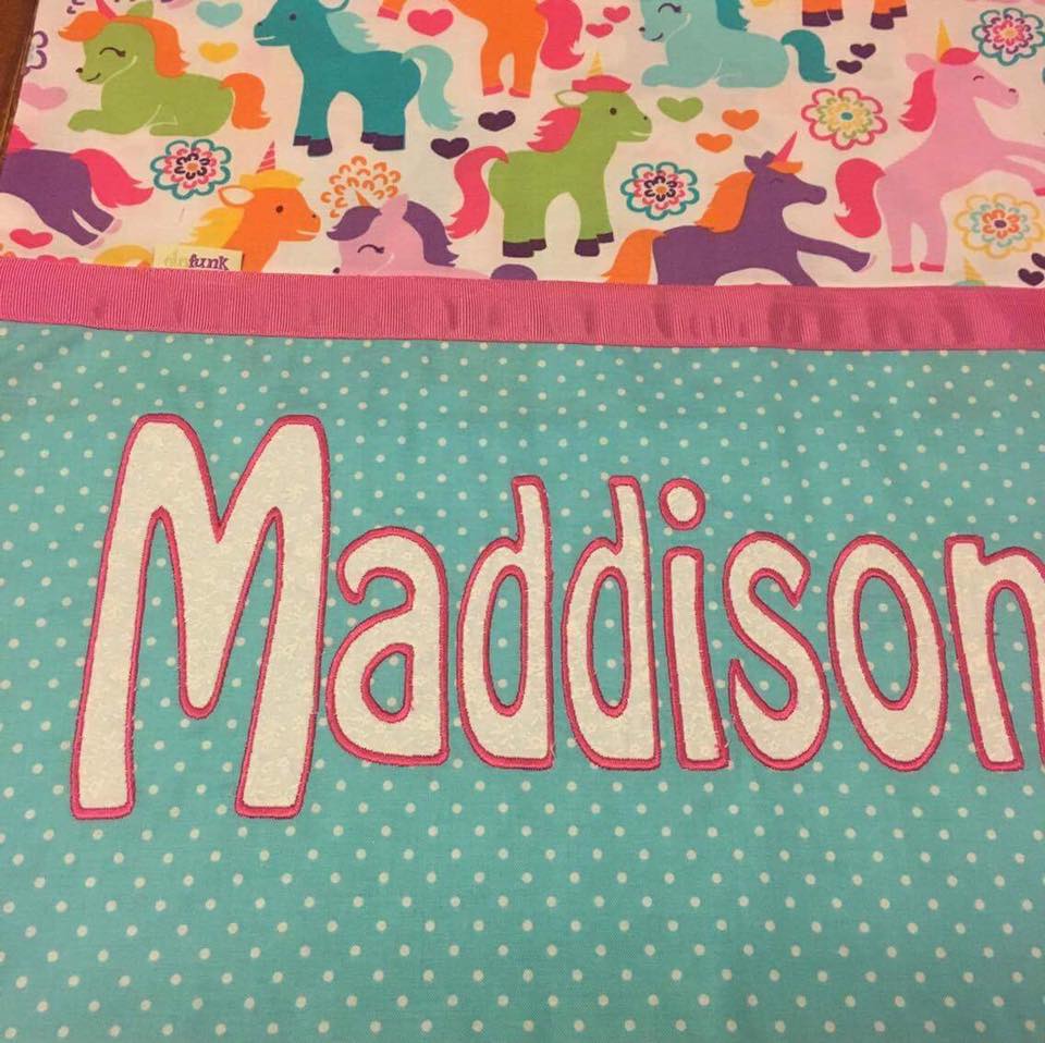 Maddison Handmade Personalised Cushion Cover