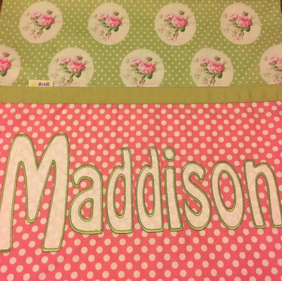 Maddison Handmade Personalised Cushion Cover