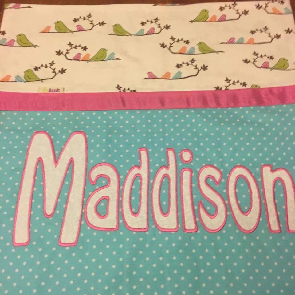 Maddison Handmade Personalised Cushion Cover