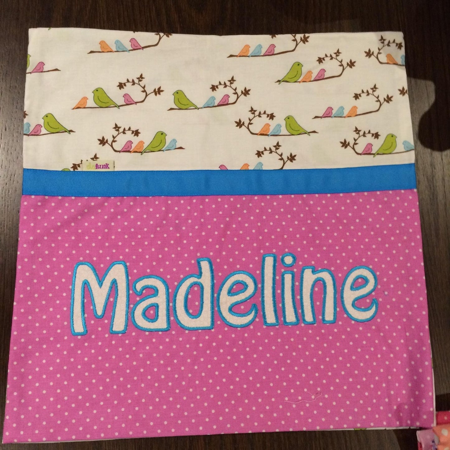 Madeline Handmade Personalised Cushion Cover