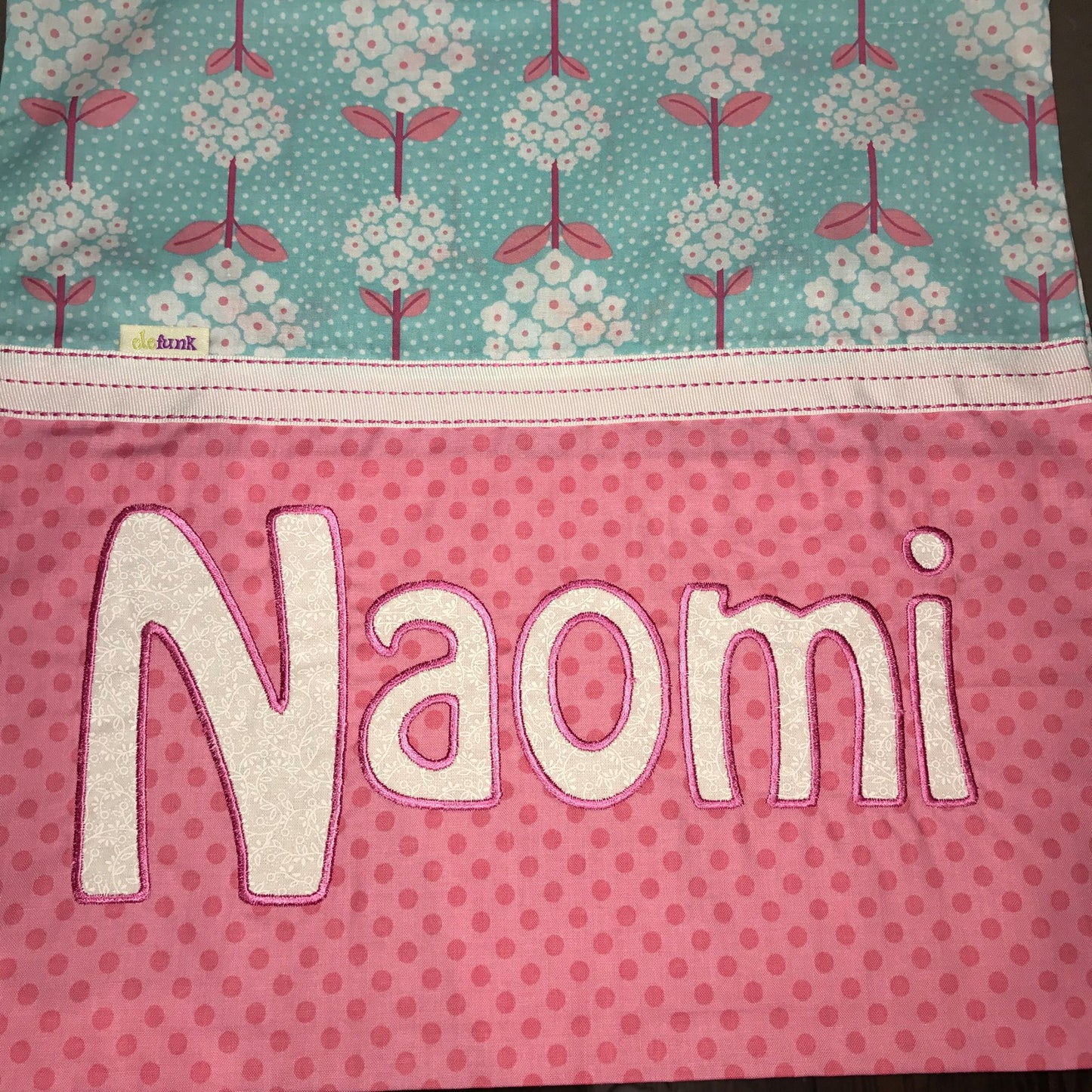 Naomi Handmade Personalised Cushion Cover