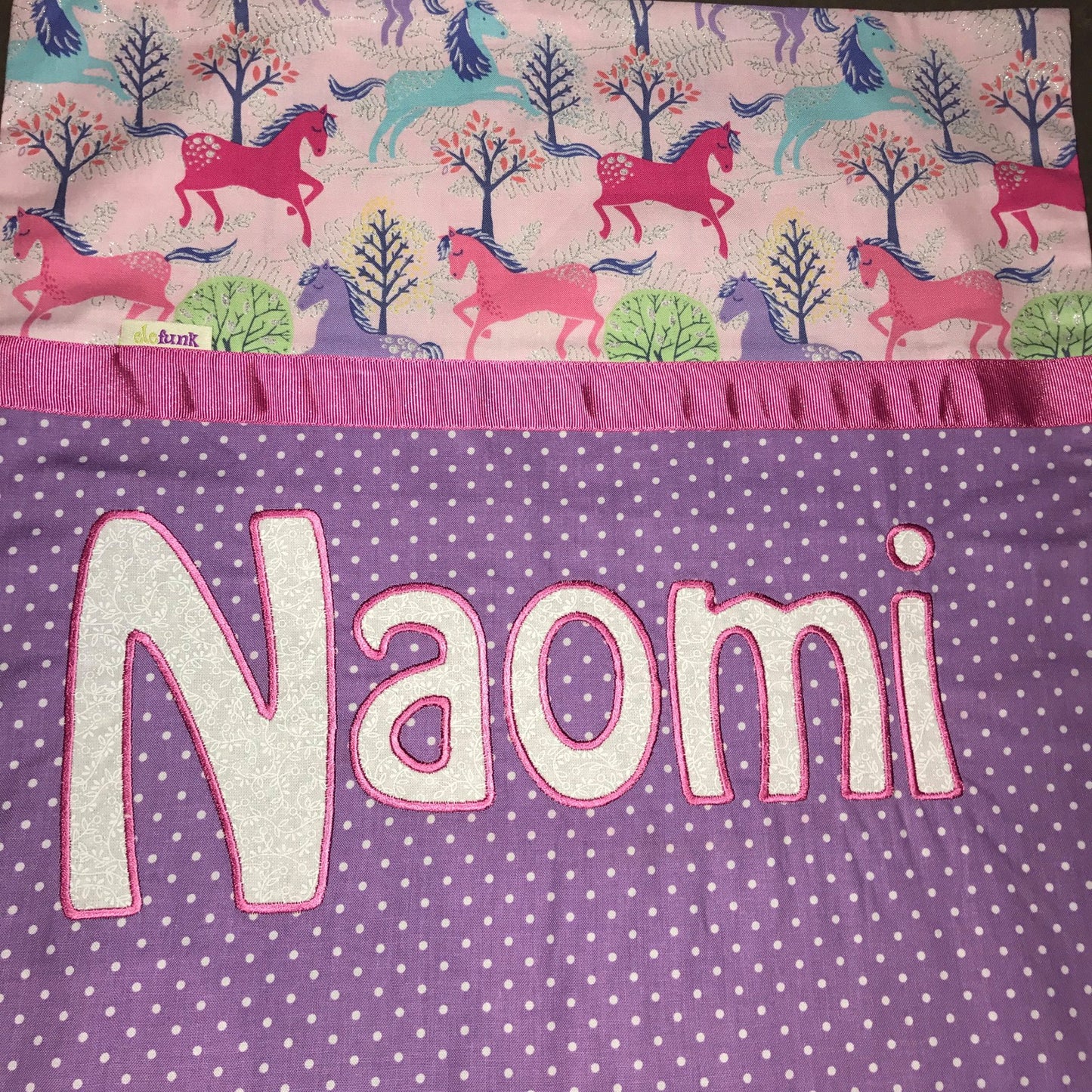 Naomi Handmade Personalised Cushion Cover