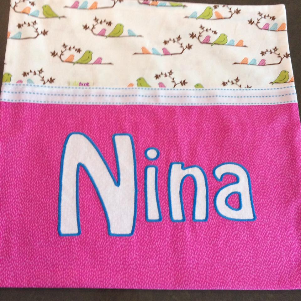 Nina Handmade Personalised Cushion Cover