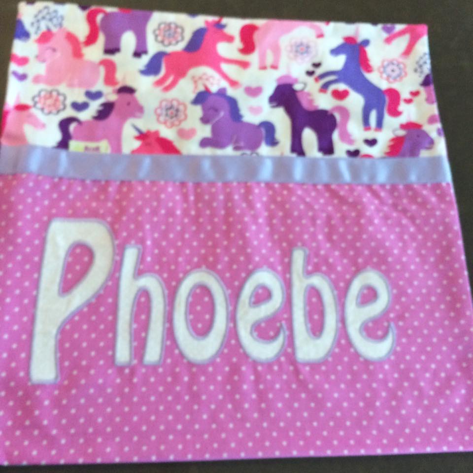 Phoebe Handmade Personalised Cushion Cover