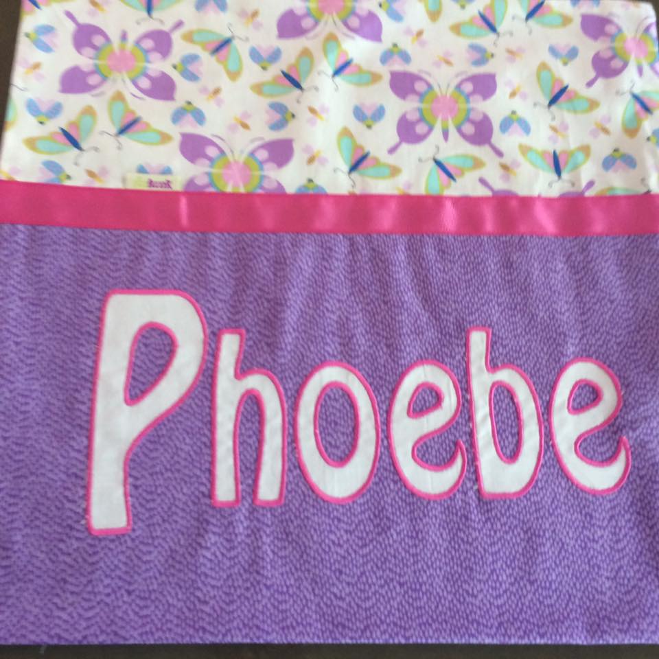 Phoebe Handmade Personalised Cushion Cover