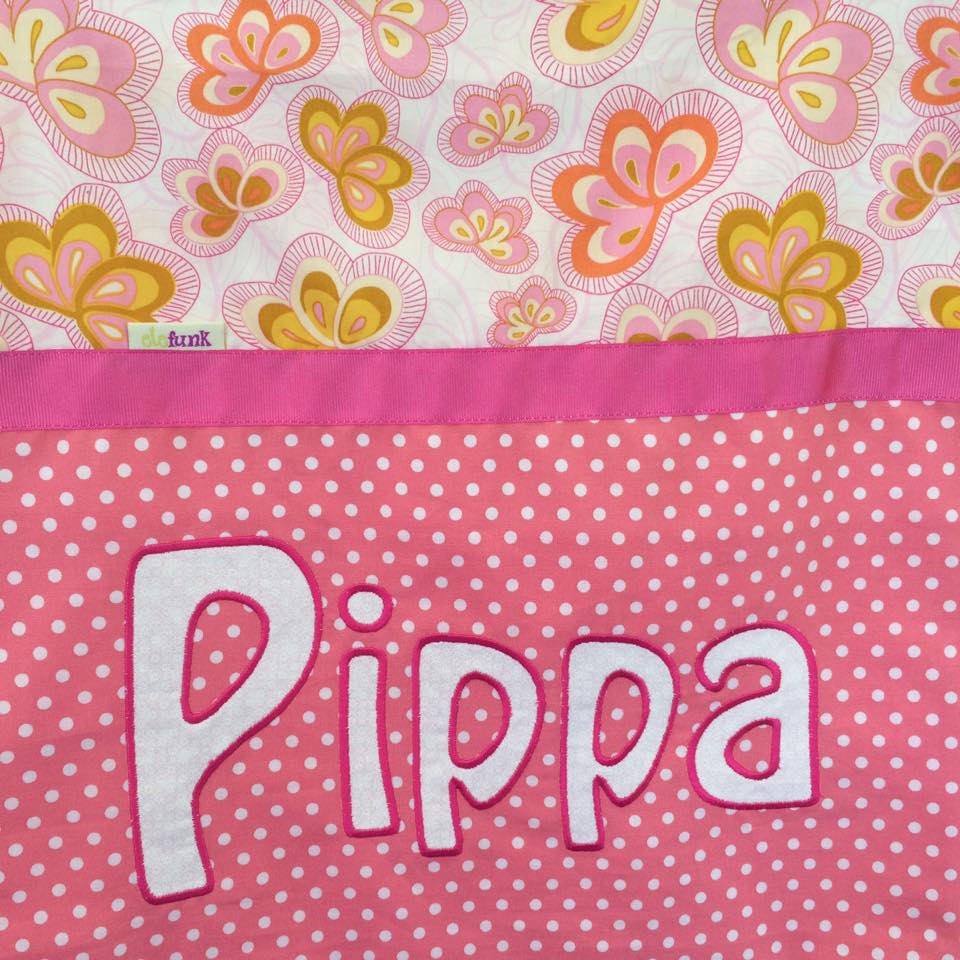 Pippa Handmade Personalised Cushion Cover