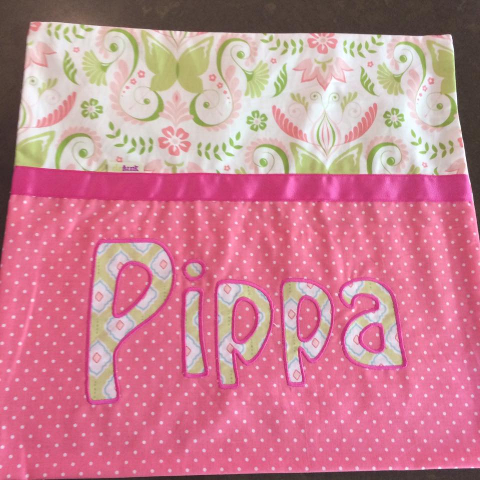 Pippa Handmade Personalised Cushion Cover