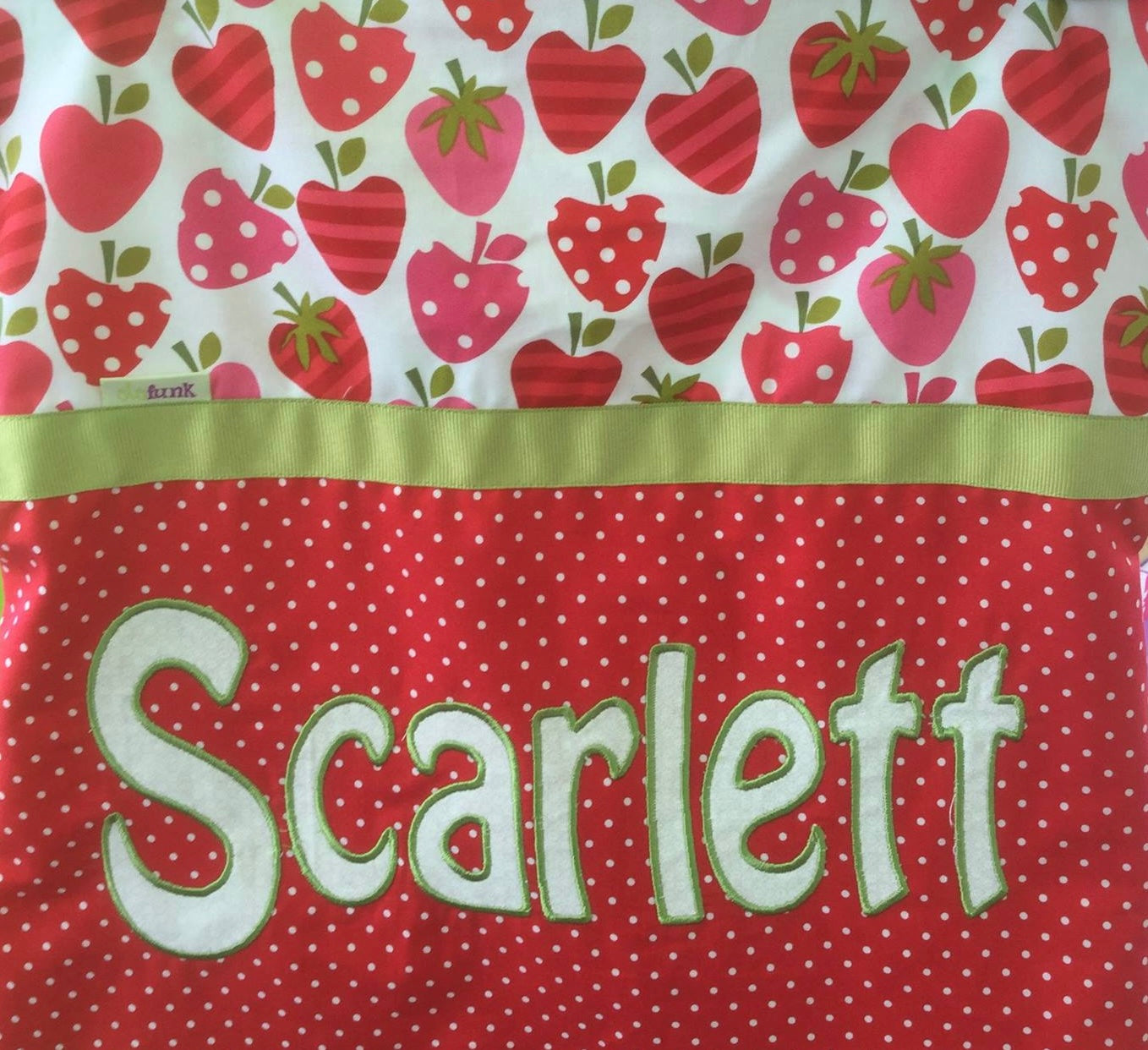Scarlett Handmade Personalised Cushion Cover