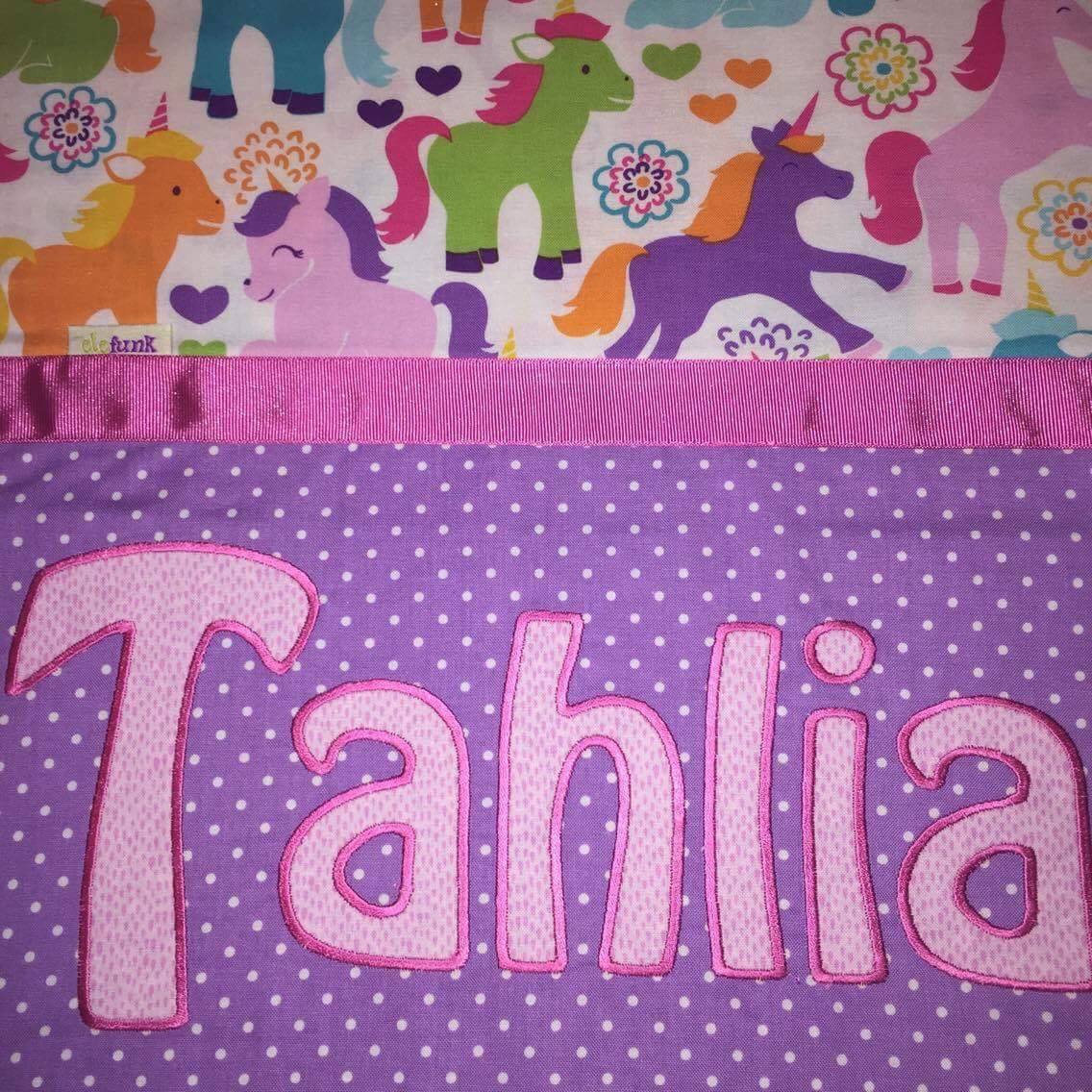 Tahlia Handmade Personalised Cushion Cover