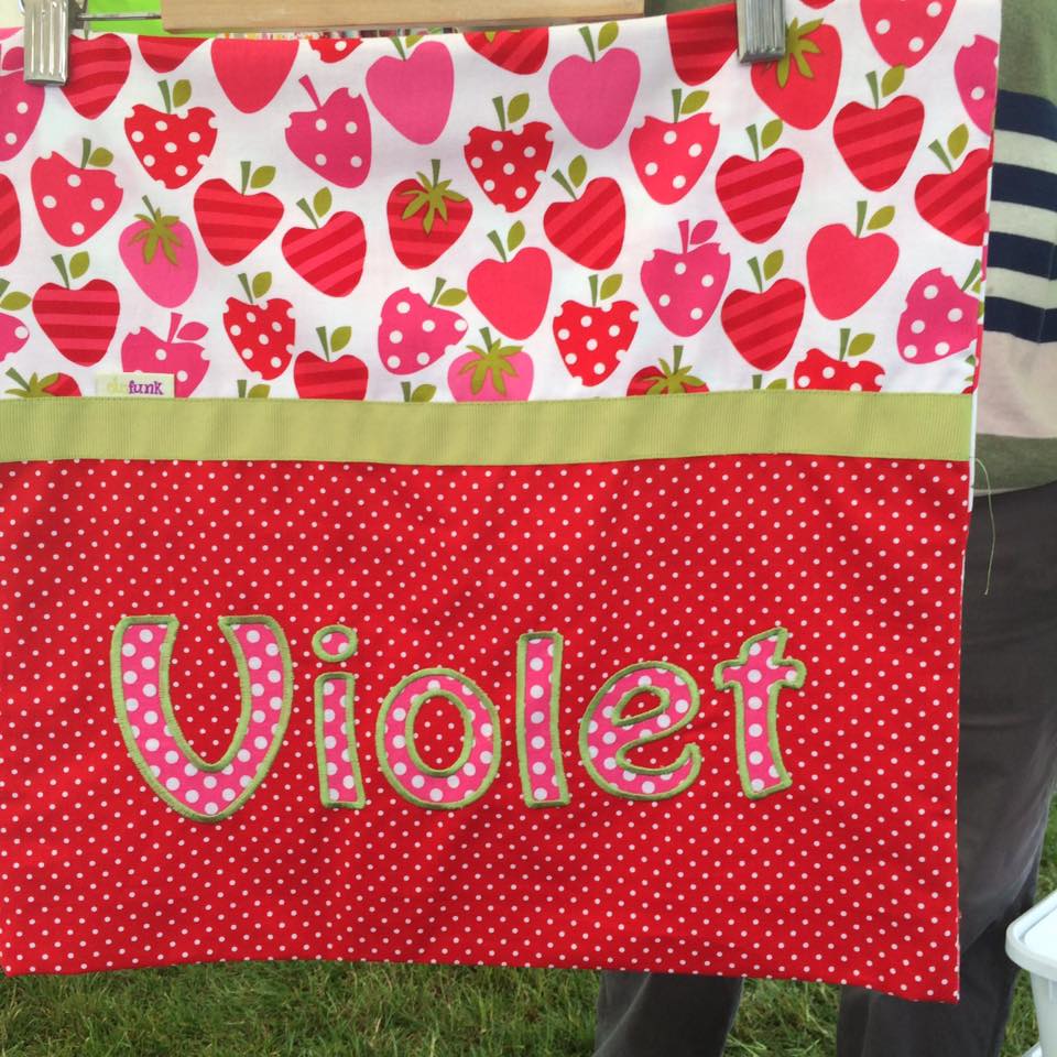 Violet Handmade Personalised Cushion Cover