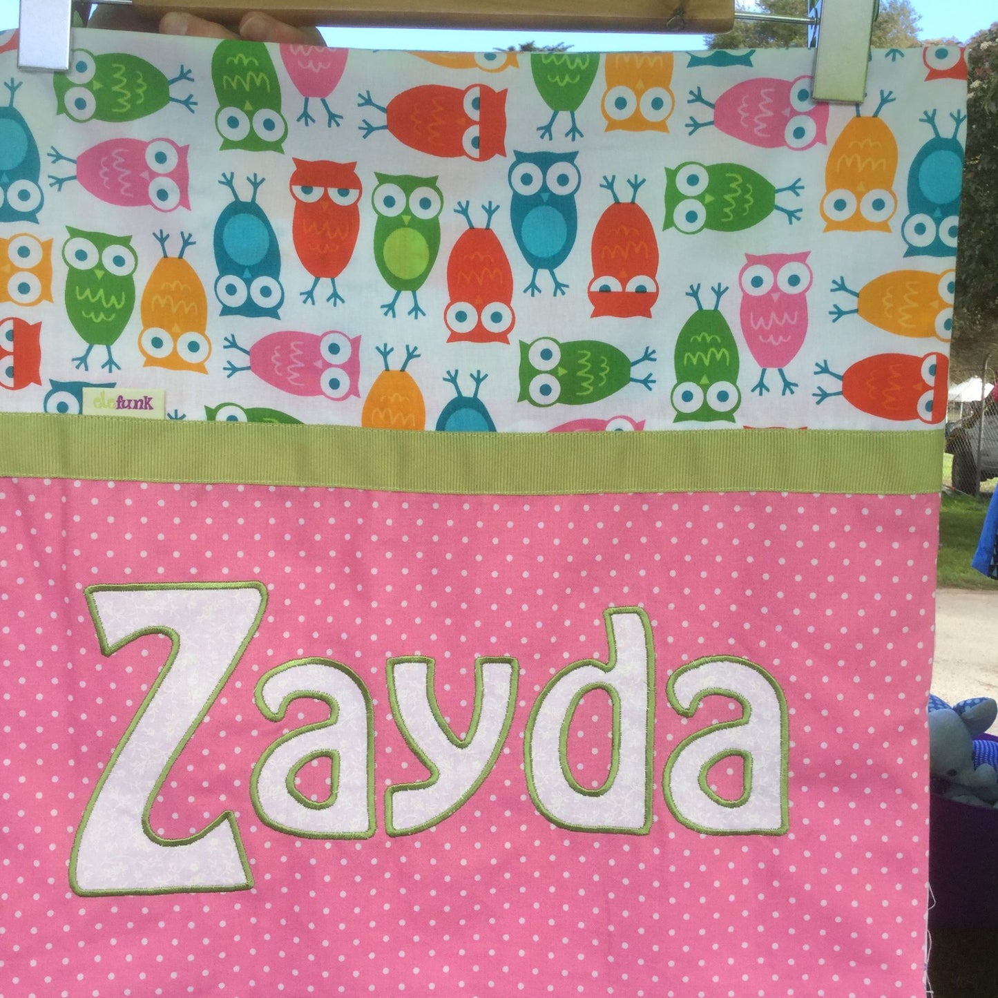 Zayda Handmade Personalised Cushion Cover