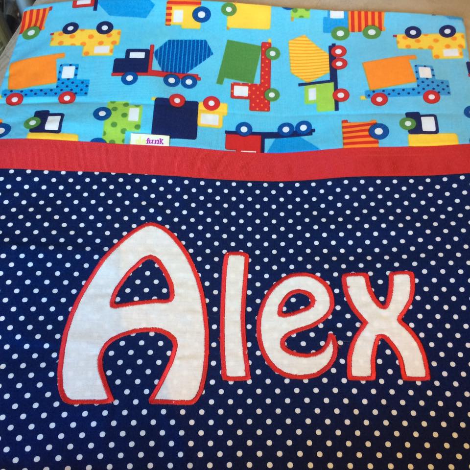 Alex Handmade Personalised Cushion Cover