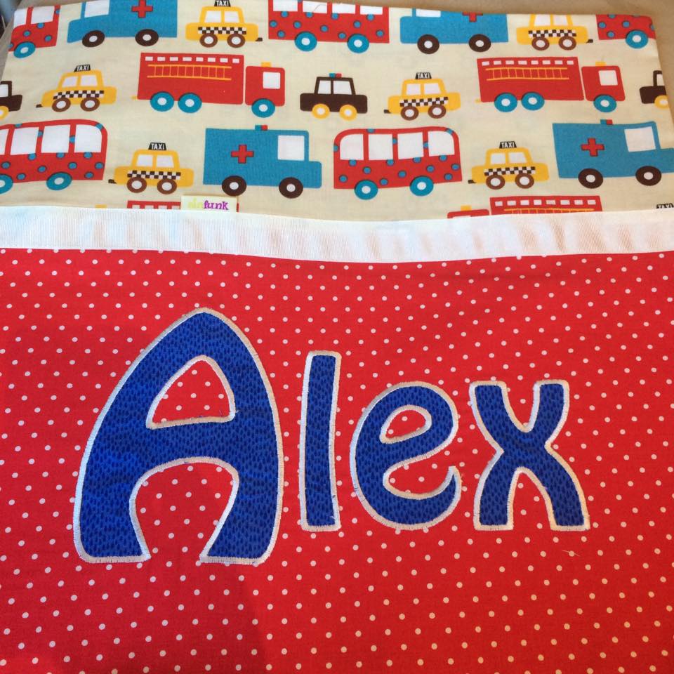Alex Handmade Personalised Cushion Cover