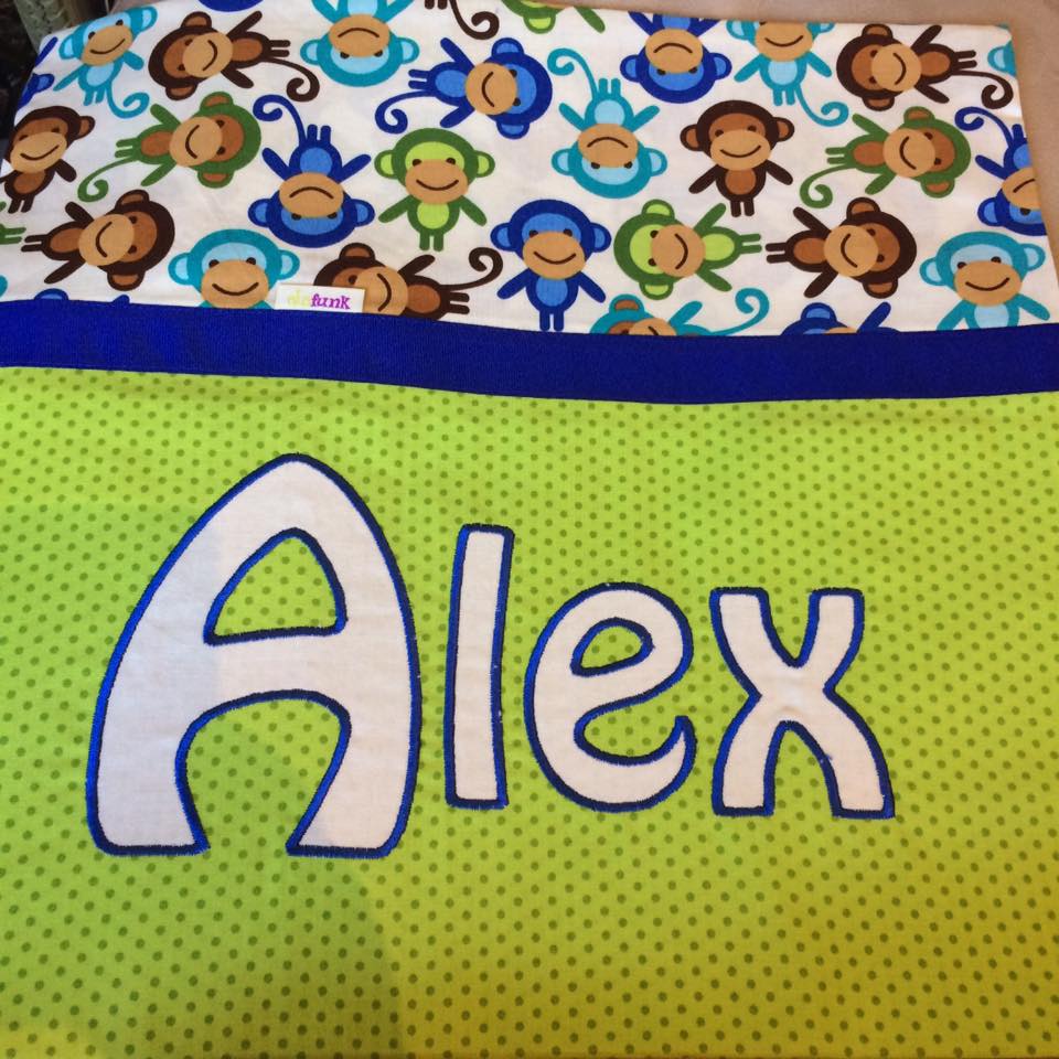 Alex Handmade Personalised Cushion Cover
