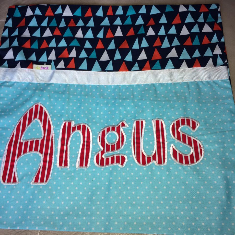Angus Handmade Personalised Cushion Cover