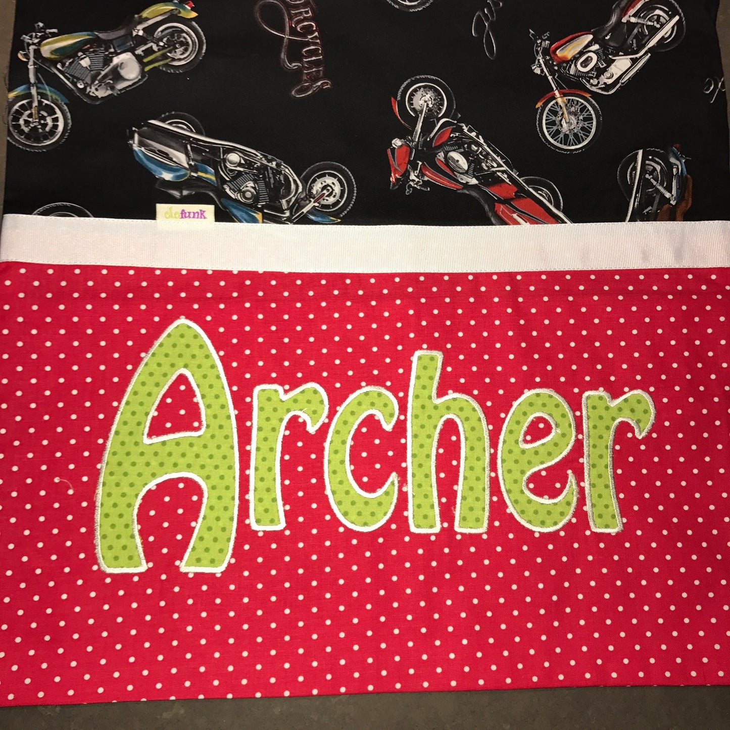 Archer Handmade Personalised Cushion Cover