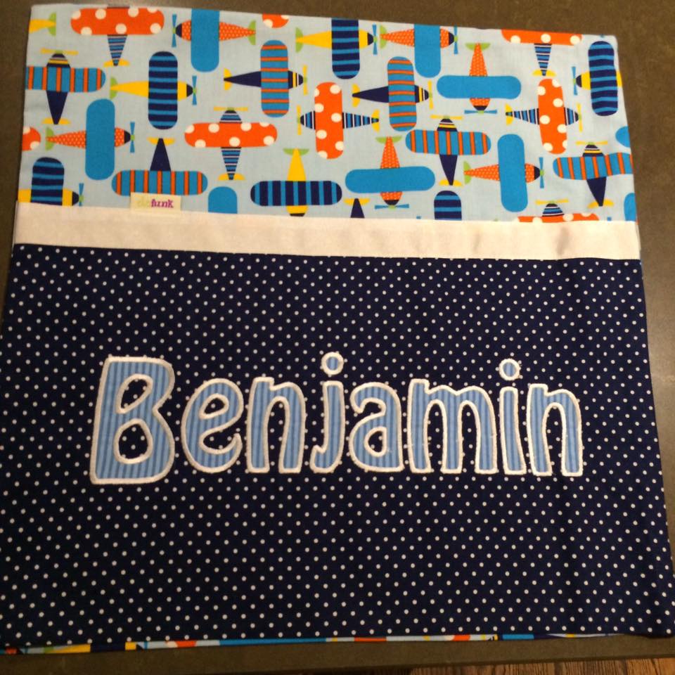 Benjamin Handmade Personalised Cushion Cover