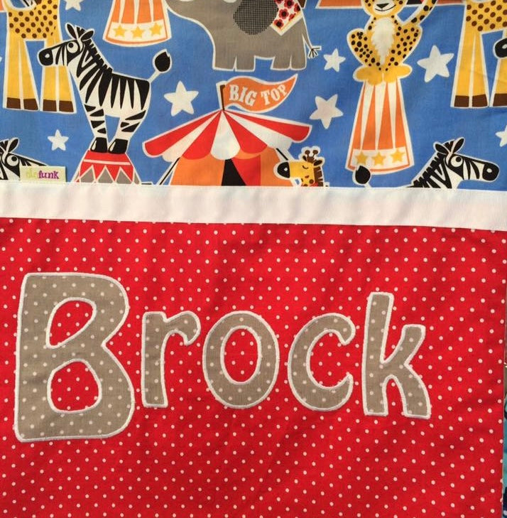 Brock Handmade Personalised Cushion Cover