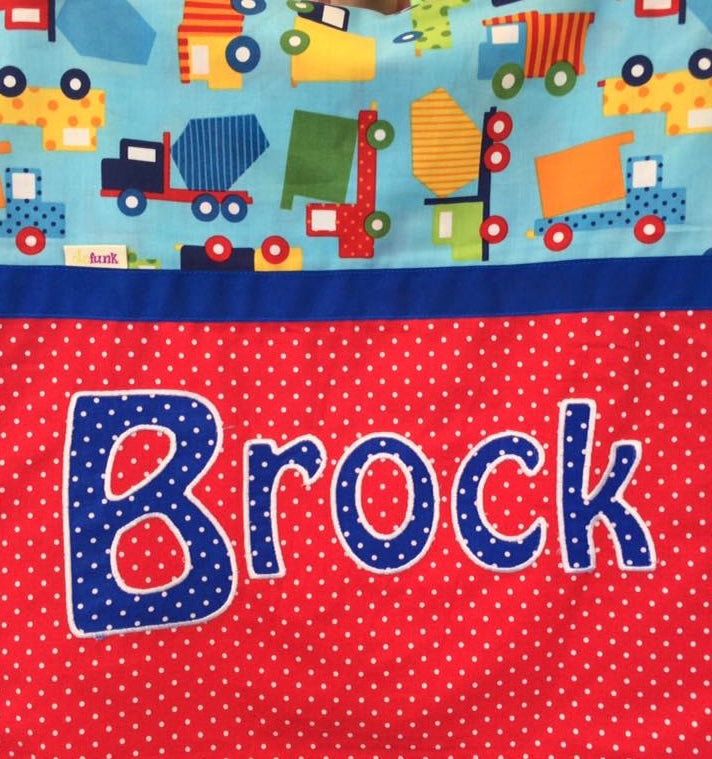 Brock Handmade Personalised Cushion Cover