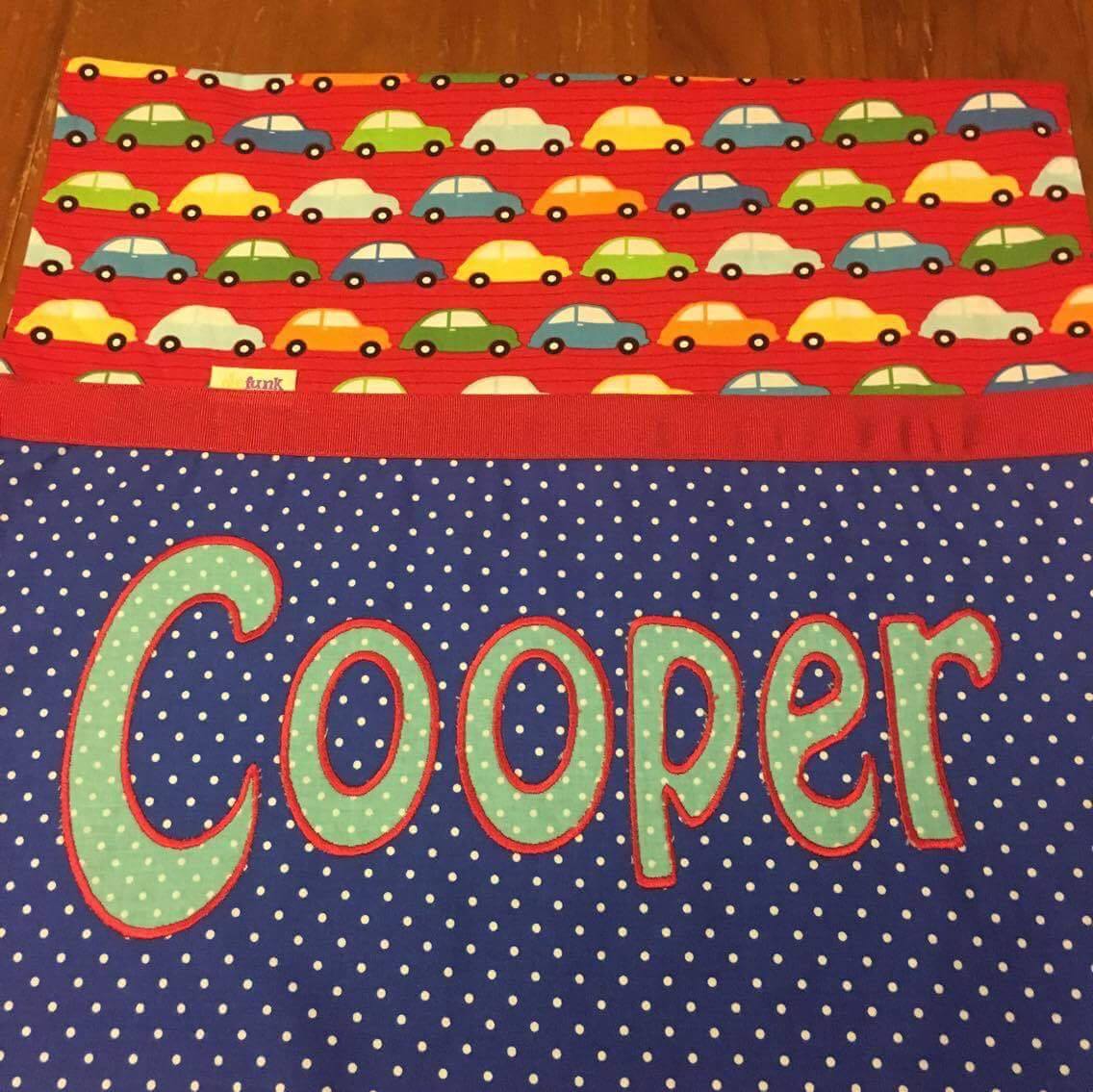 Cooper Handmade Personalised Cushion Cover