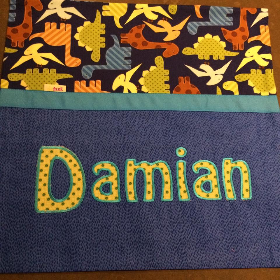 Damian Handmade Personalised Cushion Cover