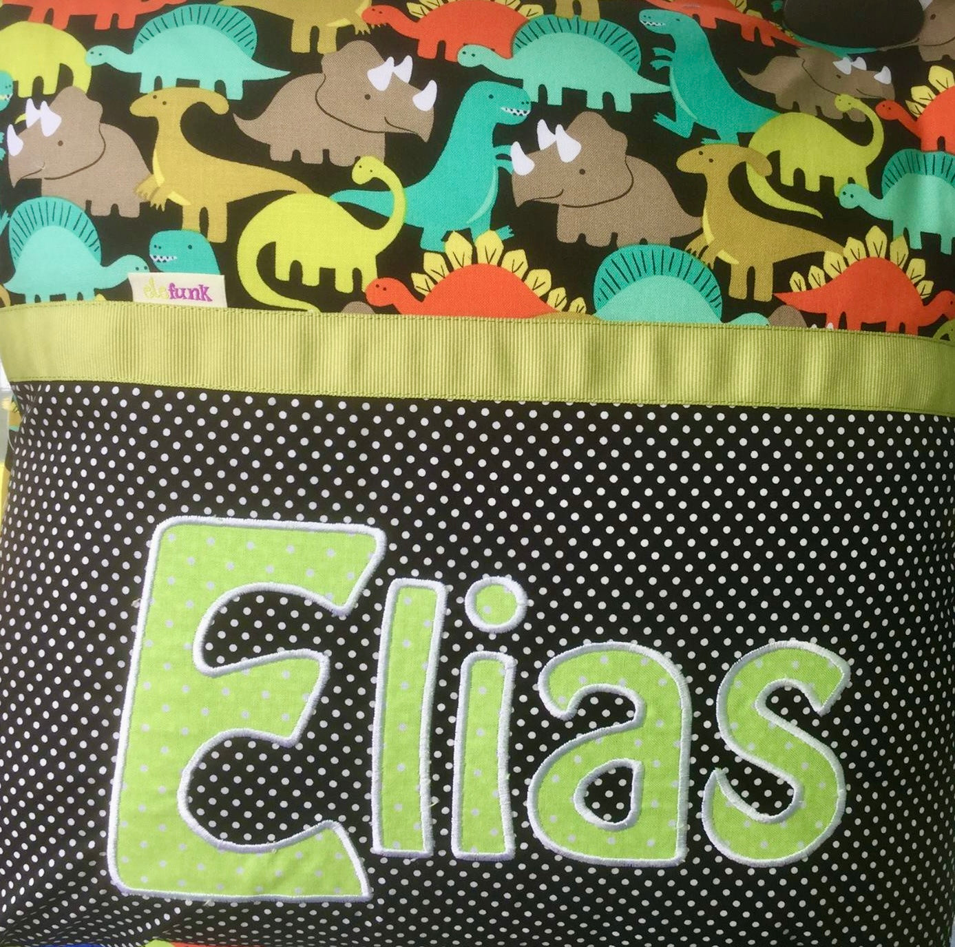 Elias Handmade Personalised Cushion Cover