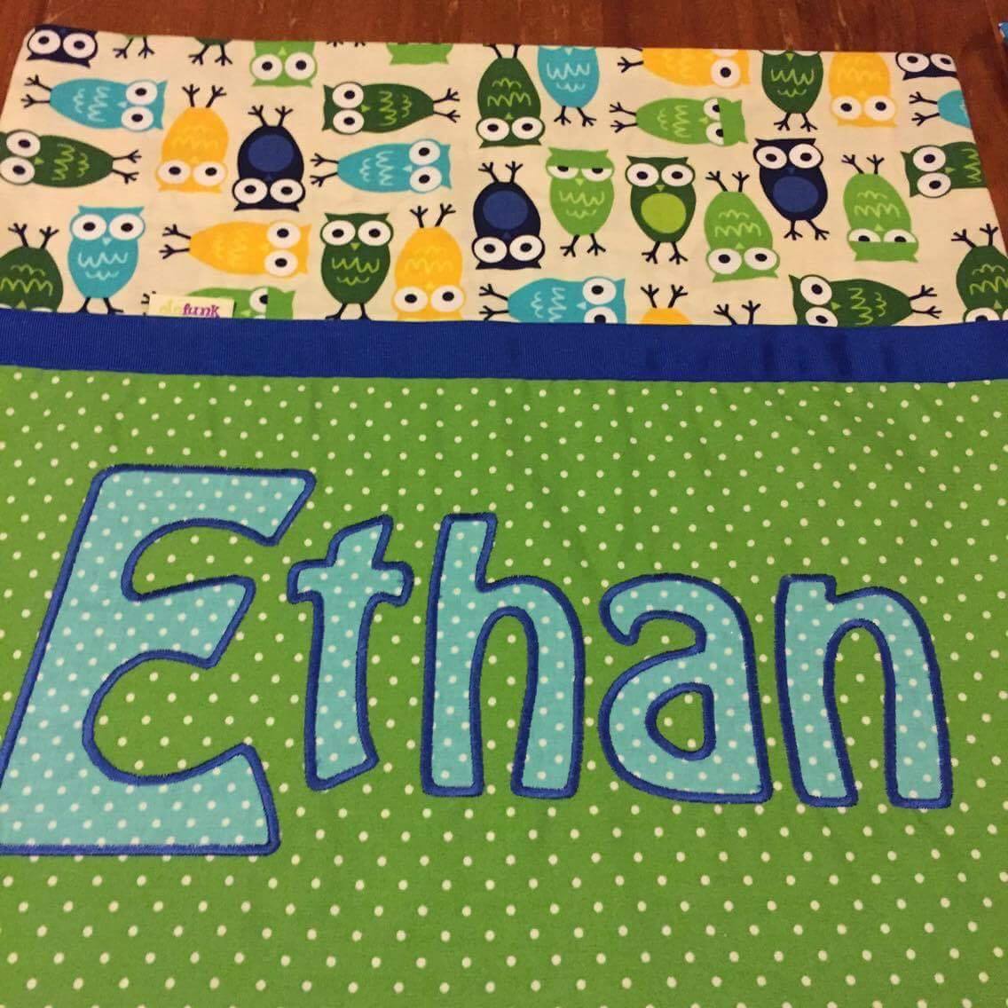 Ethan Handmade Personalised Cushion Cover