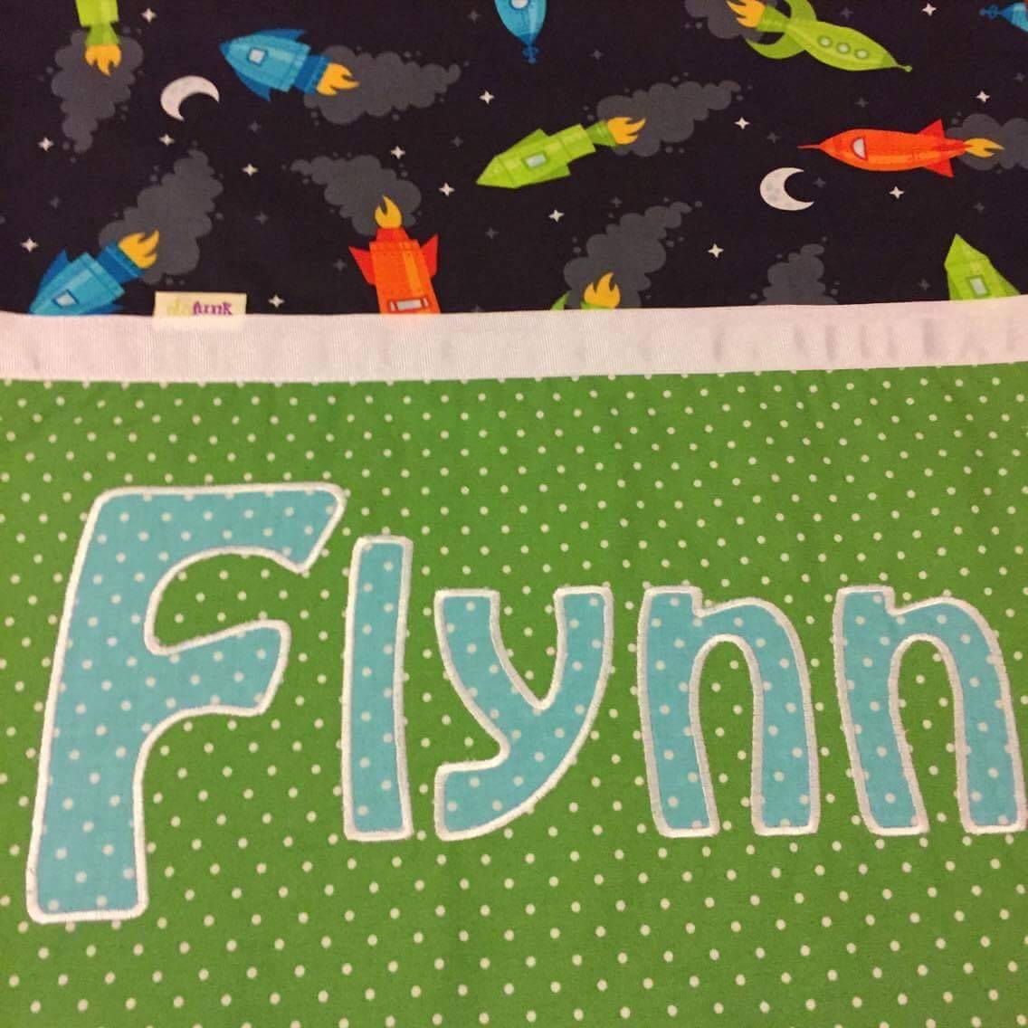 Flynn Handmade Personalised Cushion Cover