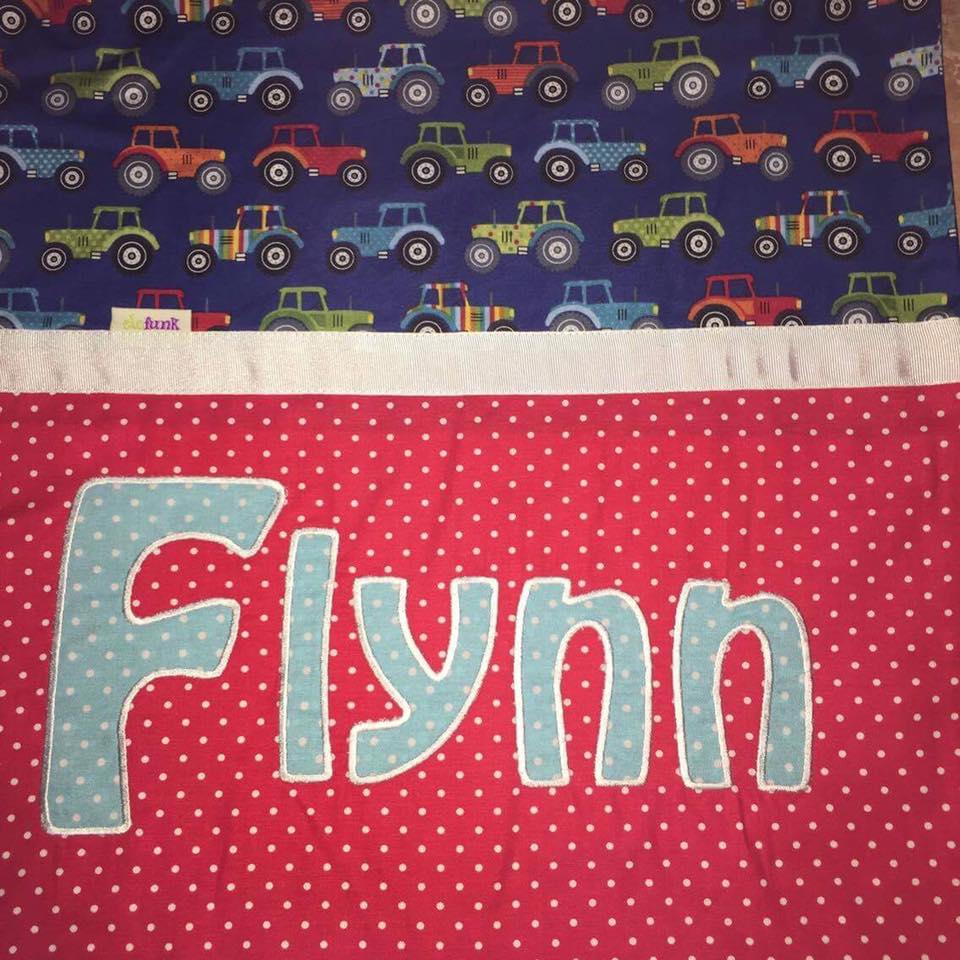 Flynn Handmade Personalised Cushion Cover