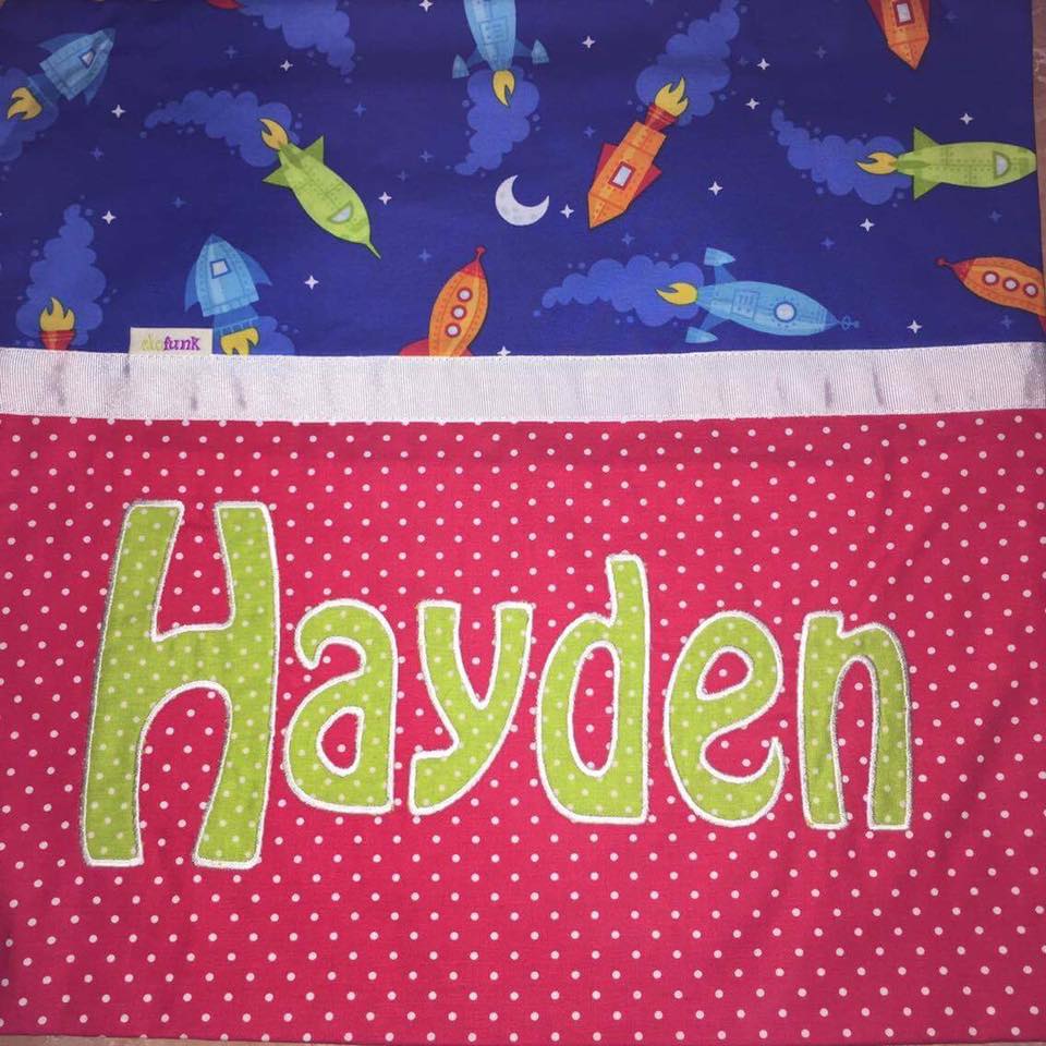 Hayden Handmade Personalised Cushion Cover