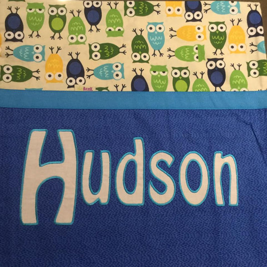 Hudson Handmade Personalised Cushion Cover
