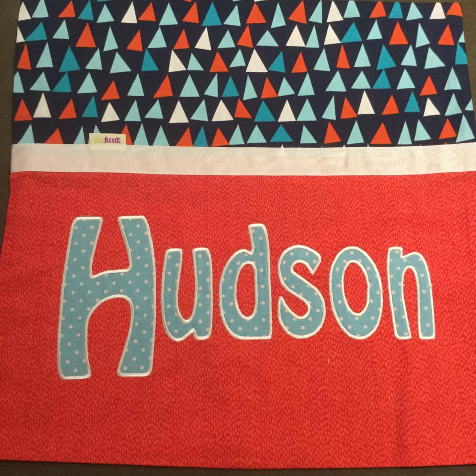 Hudson Handmade Personalised Cushion Cover