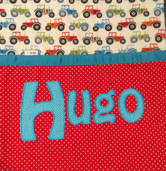 Hugo Handmade Personalised Cushion Cover
