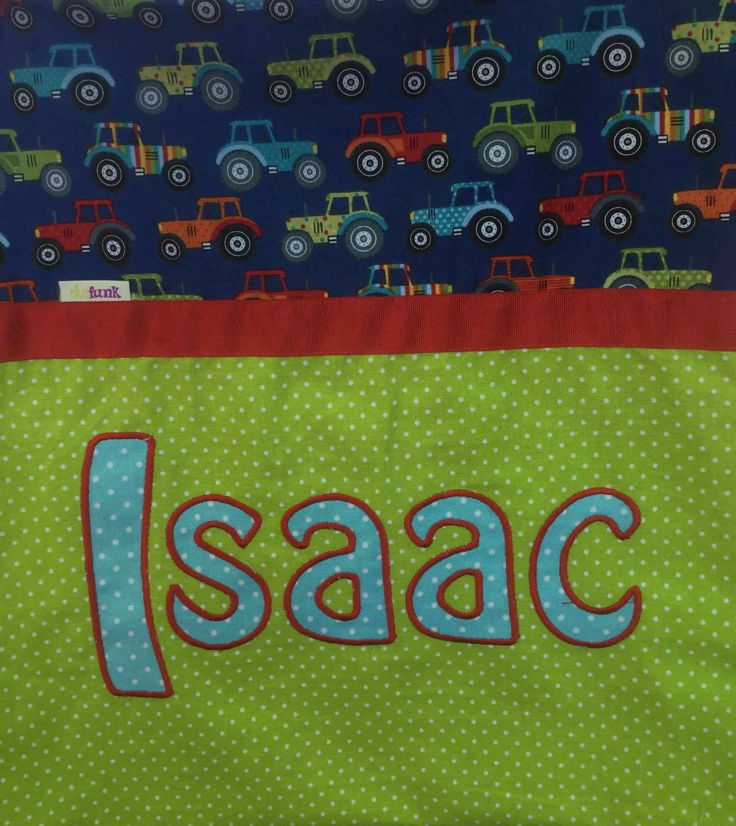 Isaac Handmade Personalised Cushion Cover
