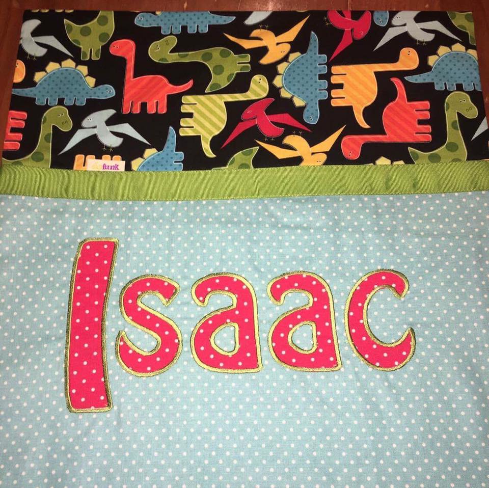 Isaac Handmade Personalised Cushion Cover