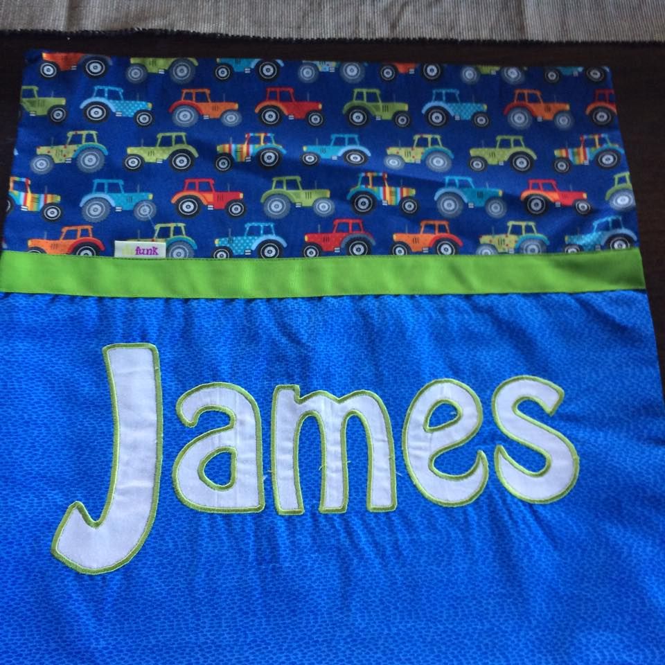 James Handmade Personalised Cushion Cover