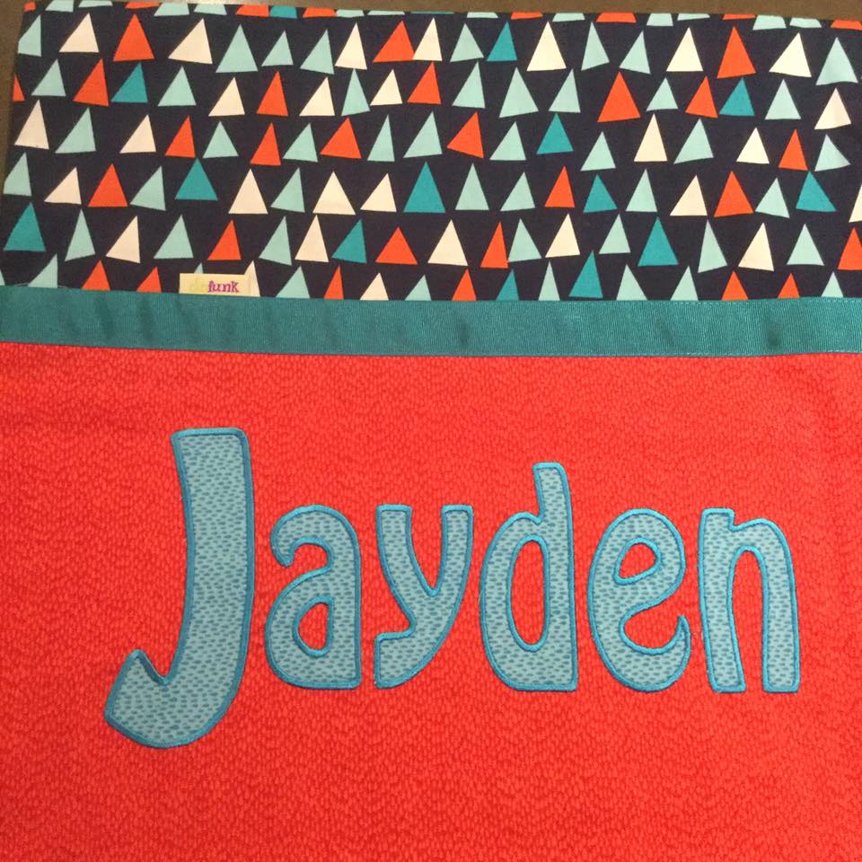 Jayden Handmade Personalised Cushion Cover