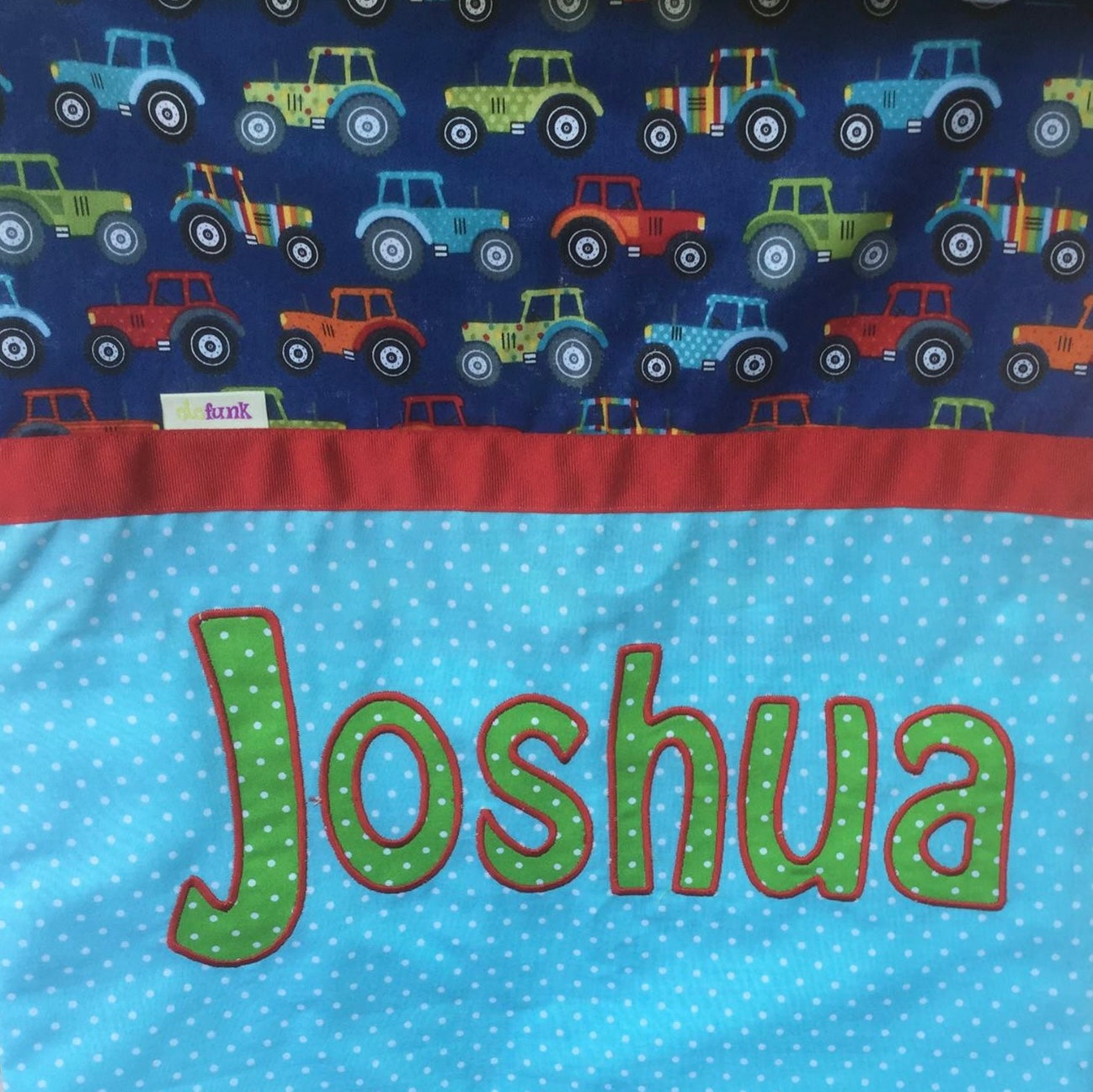 Joshua Handmade Personalised Cushion Cover