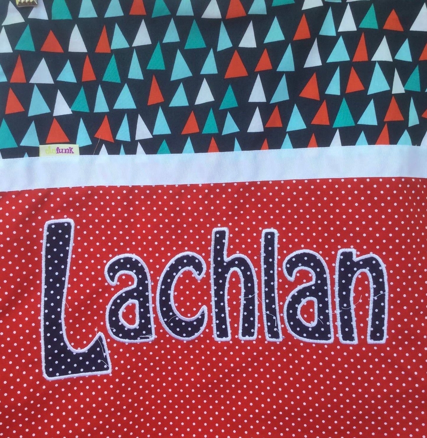 Lachlan Handmade Personalised Cushion Cover