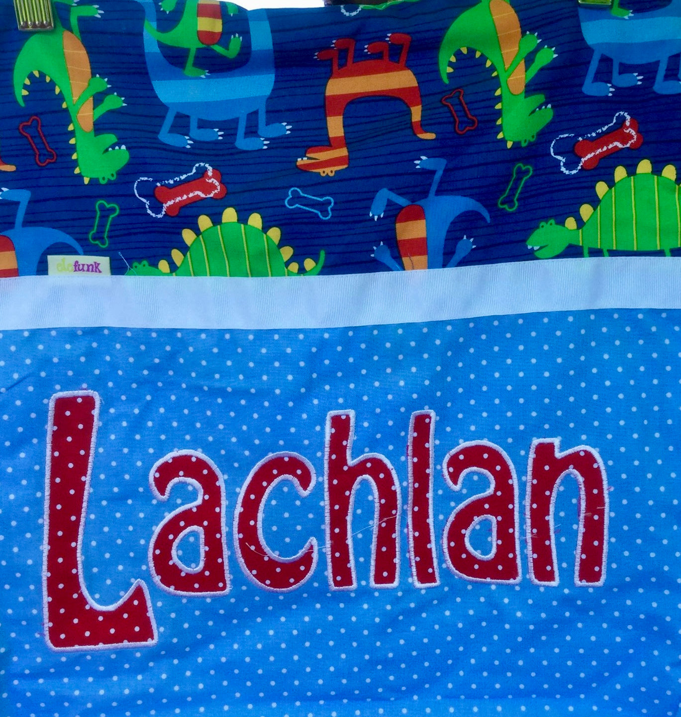 Lachlan Handmade Personalised Cushion Cover