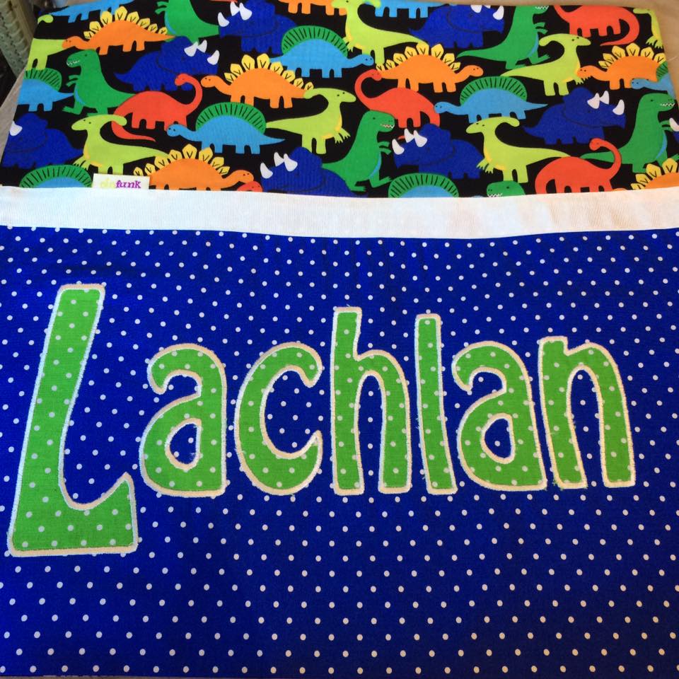 Lachlan Handmade Personalised Cushion Cover
