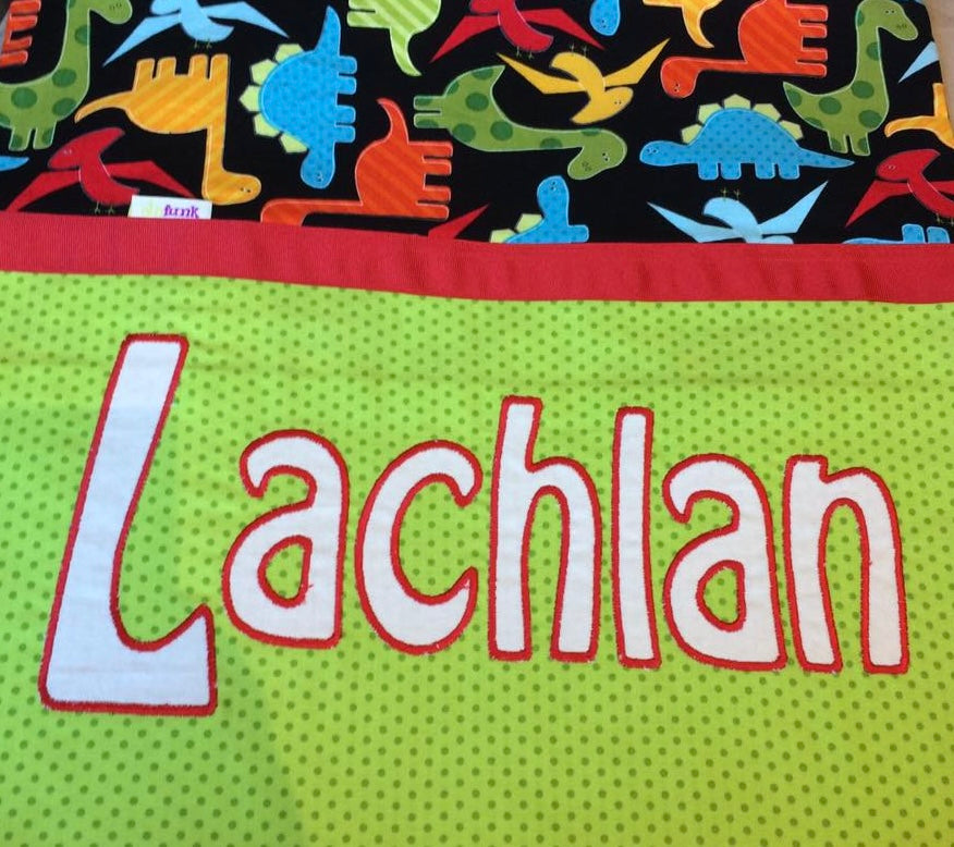 Lachlan Handmade Personalised Cushion Cover