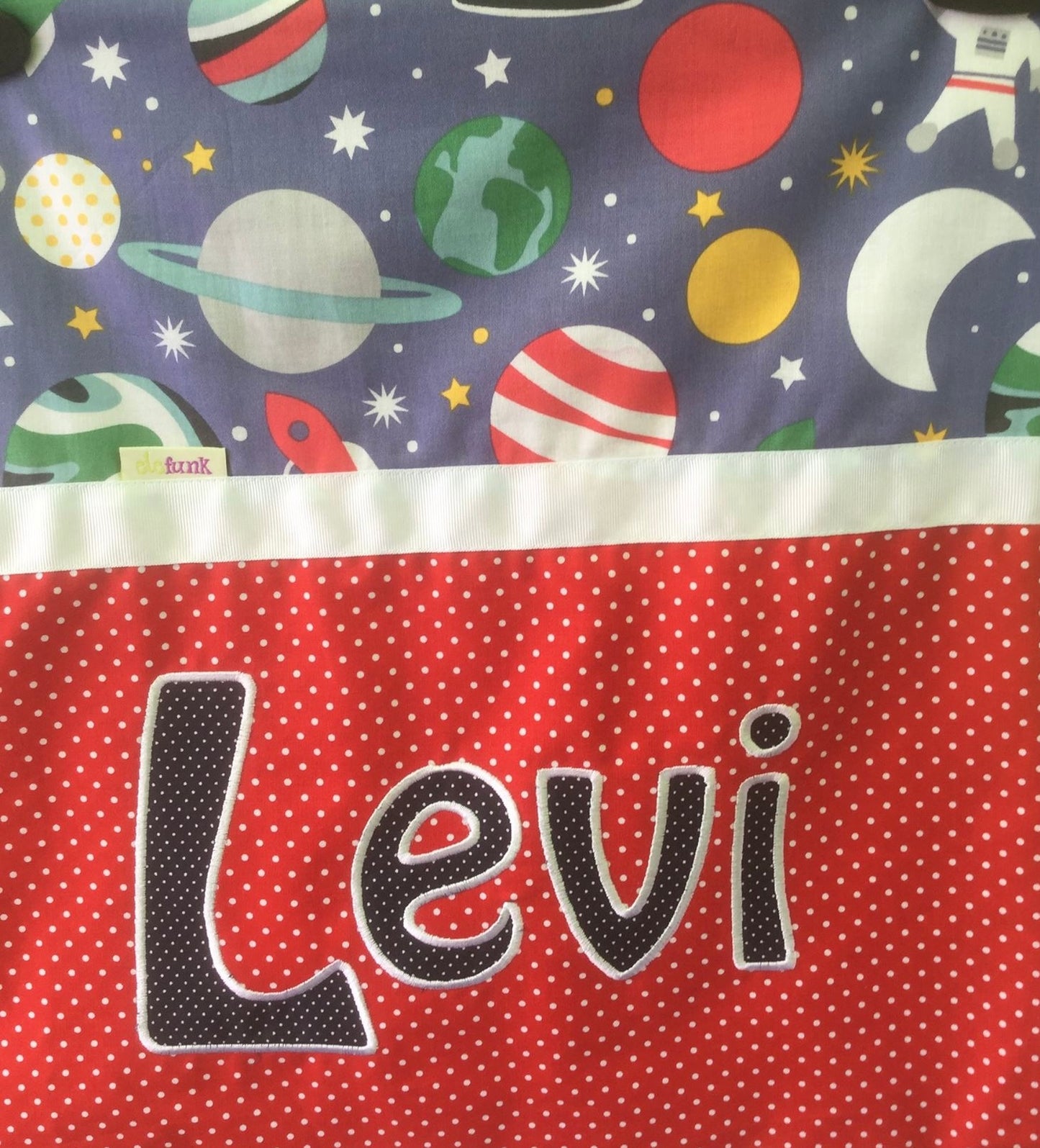 Levi Handmade Personalised Cushion Cover
