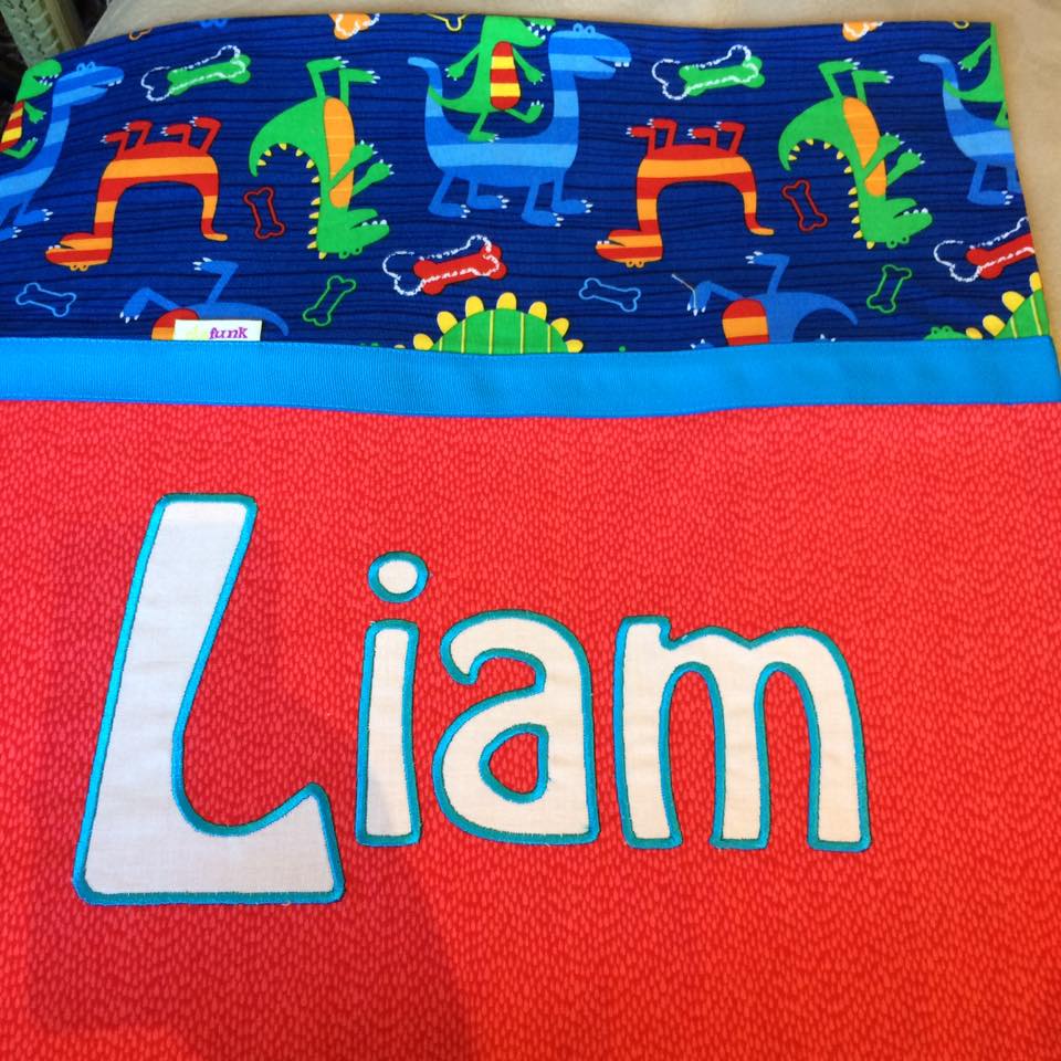 Liam Handmade Personalised Cushion Cover