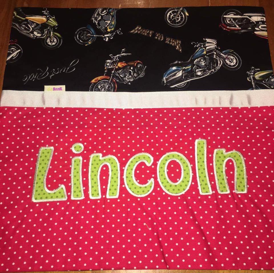 Lincoln Handmade Personalised Cushion Cover