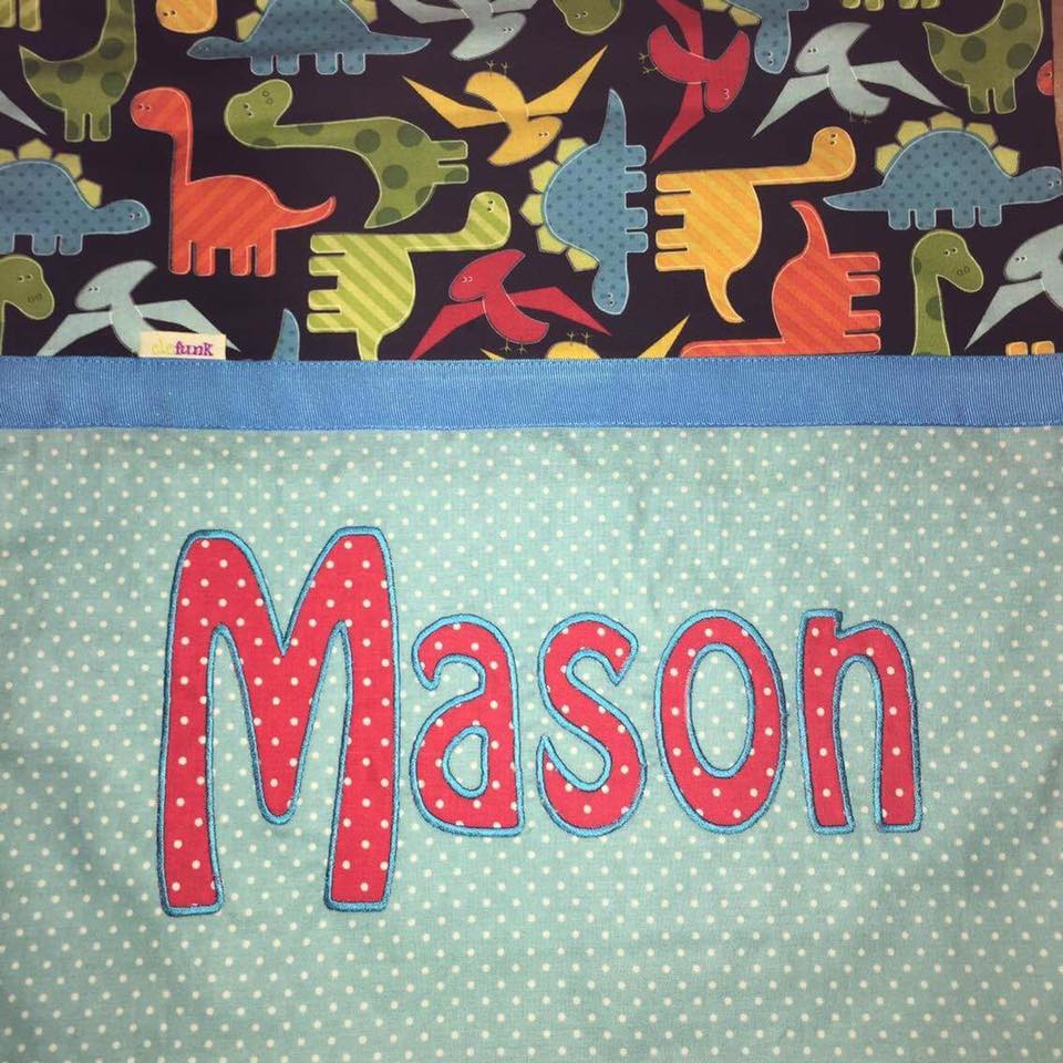 Mason Handmade Personalised Cushion Cover