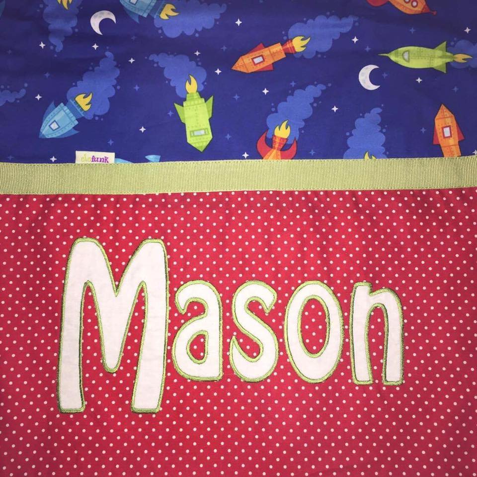 Mason Handmade Personalised Cushion Cover