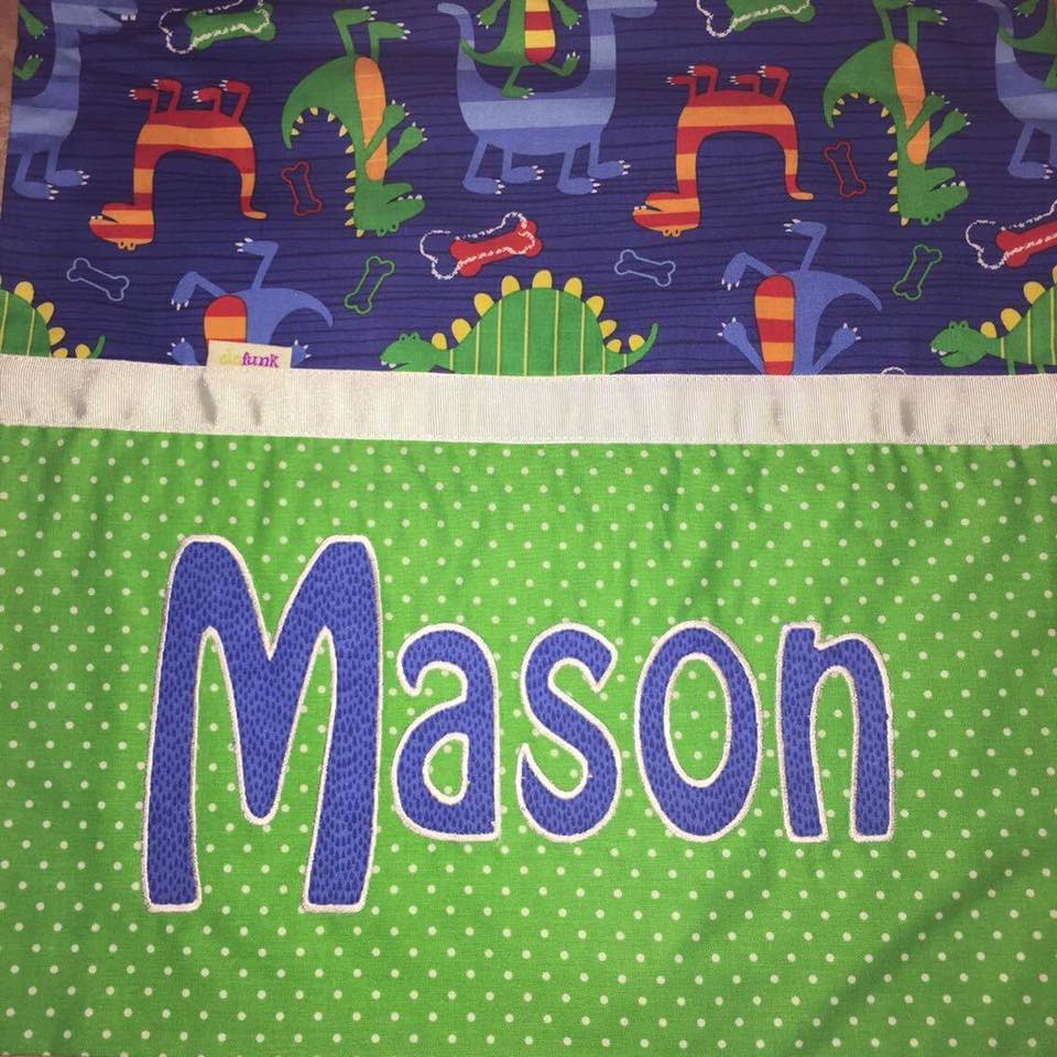 Mason Handmade Personalised Cushion Cover