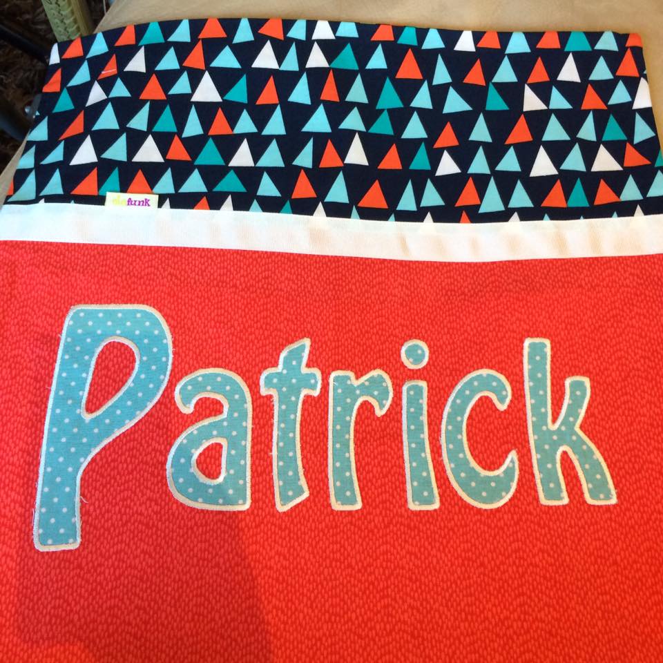 Patrick Handmade Personalised Cushion Cover